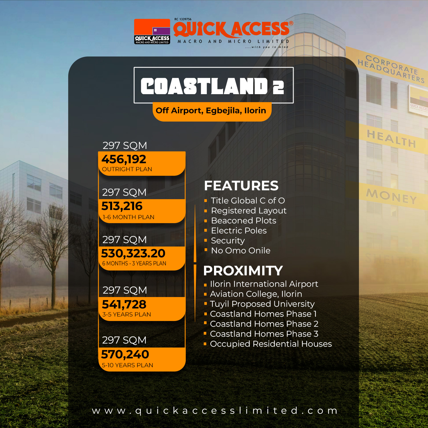 Coastland 2 Plot 43 (297 SQM) 